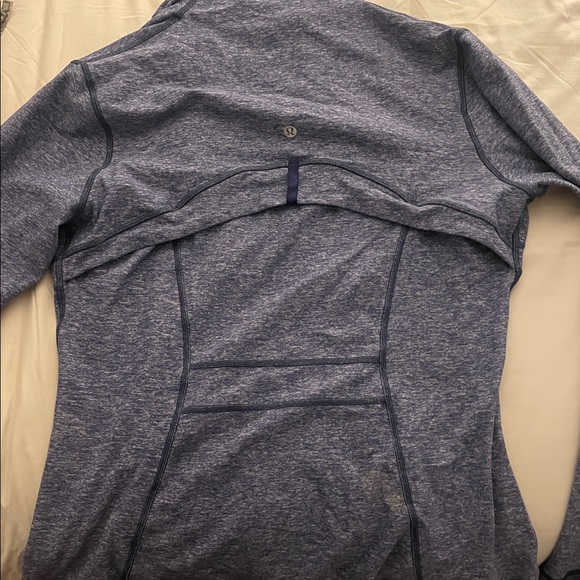Lululemon Athletica Heathered Blue purple Jacket - Picture 6 of 6